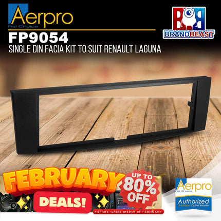 Aerpro FP9054 Single DIN Facia Kit to Suit Renault Laguna