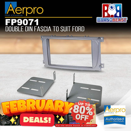 Aerpro FP9071 Double DIN Facia Kit to Suit Ford Focus/Mondeo