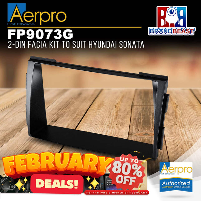 Aerpro FP9073G Double DIN Facia Kit Suit Hyundai Sonata NF