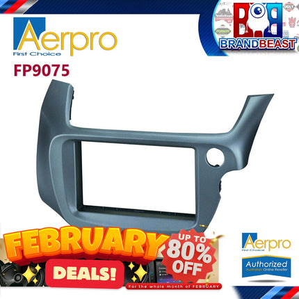 Aerpro FP9075 Double DIN Facia Kit to Suit Honda Jazz (Fit) GE