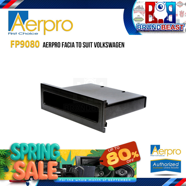 Aerpro FP9080 Single DIN Black Facia Kit Suit VW Transporter T5 2004 - 2010