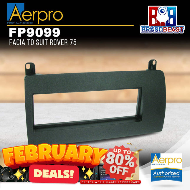 Aerpro FP9099 Single DIN Facia Kit to Suit Rover 75 MG/ZT