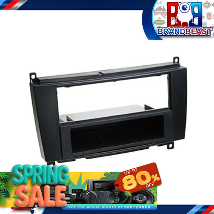Aerpro FP9130 Single/ Double DIN Black Facia Kit Suit Mercedes CLK 2005 - 2008