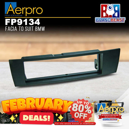 Aerpro FP9134 Single DIN Facia Kit Suit BMW Z4/1/3 Series