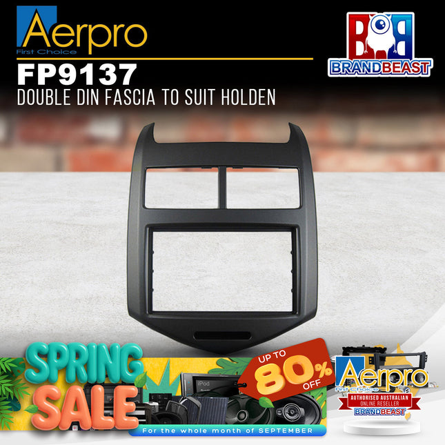 Aerpro FP9137 Double DIN Facia Kit to Suit Holden Barina TM