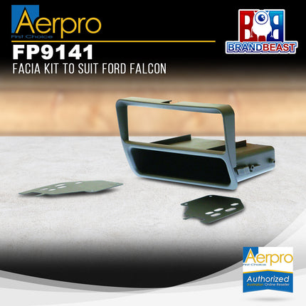 Aerpro FP9141 Single DIN Facia Kit Ford Falcon AU S1/2/3
