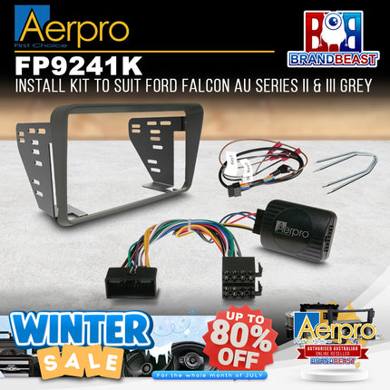 Aerpro FP9241K Double DIN Install Kit to Suit Ford Falcon AU Series 2/3