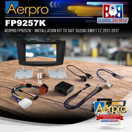 Aerpro FP9257K - Installation Kit To Suit Suzuki Swift FZ 2011-2017