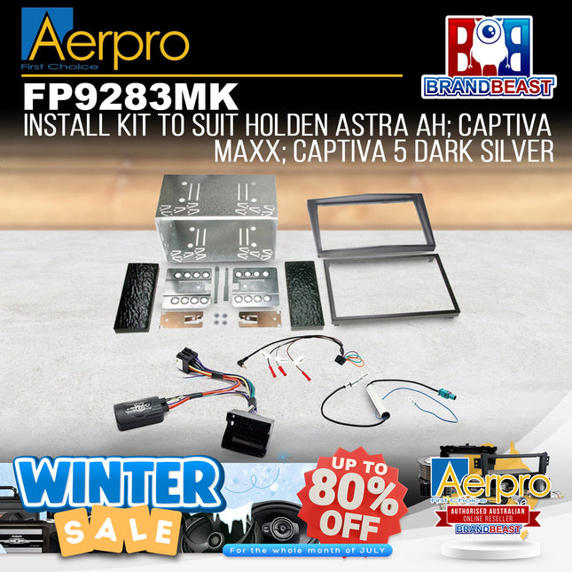 Aerpro FP9283MK Double DIN Install Kit to Suit Holden Astra/Captiva