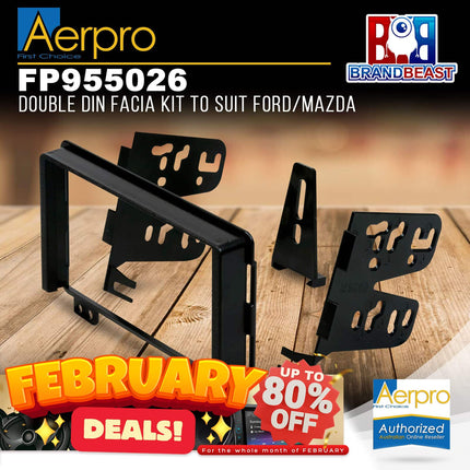 Aerpro FP955026 Double DIN Facia Kit to Suit Ford/Mazda