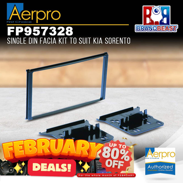 Aerpro FP957328 Single DIN Facia Kit to Suit Kia Sorento