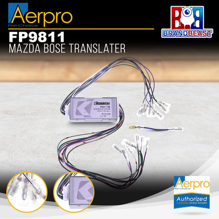 Aerpro FP9811 Translater Bose Sound Systems Suit Mazda Various Vehicles