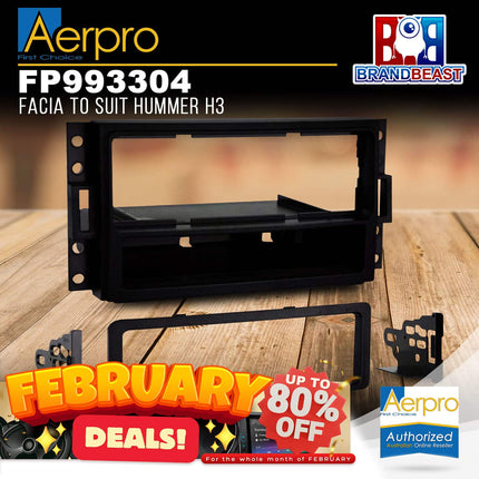 Aerpro FP993304 Facia to Suit Hummer H3