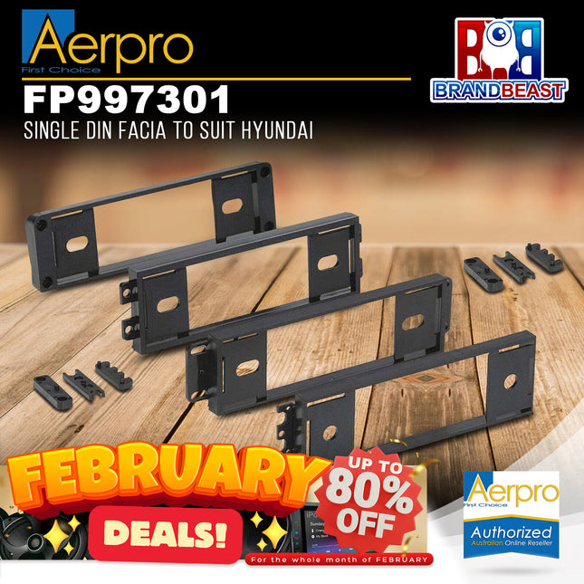 Aerpro FP997301 Single DIN Facia to Suit Hyundai