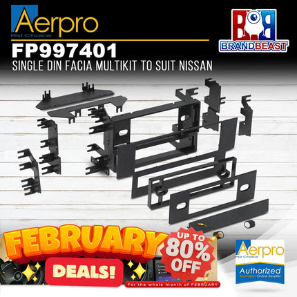 Aerpro FP997401 Single DIN Multikit Suit Nissan Pathfinder (Terrano) 1988 - 1995