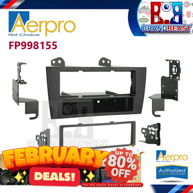 Aerpro FP998155 Single DIN Black Facia Kit Suit Lexus ES300 1997 - 2000