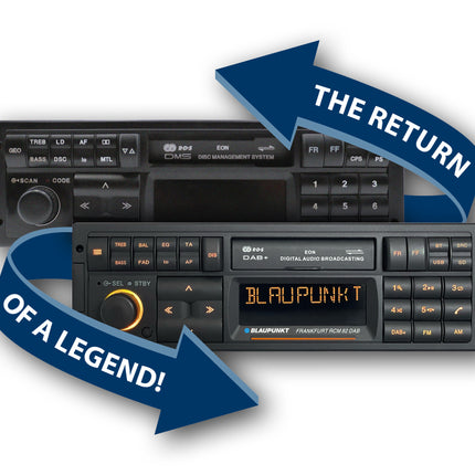 BLAUPUNKT Frankfurt RCM 82 DAB Single DIN Head Unit With FM/AM/DAB/DAB+ Tuner