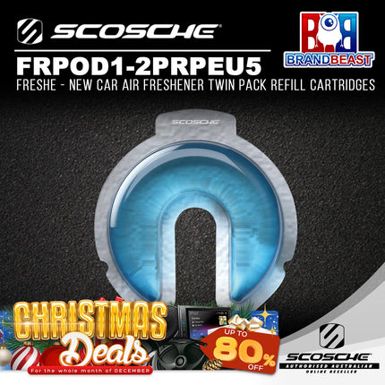 Scosche FRPOD1-2PRPEU5 Fresche New Car Air Freshener Twin Pack Refill Cartridges