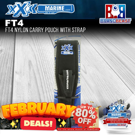 XXX Marine FT4 Nylon Carry Pouch With Strap