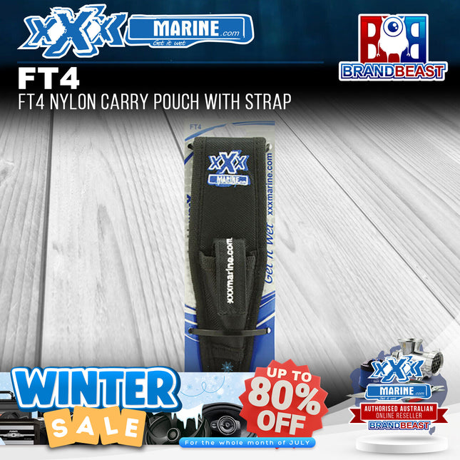 XXX Marine FT4 Nylon Carry Pouch With Strap