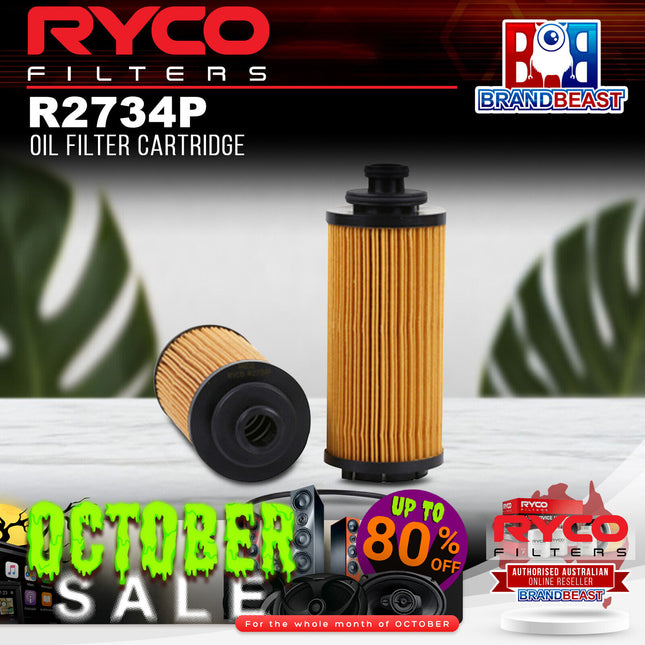 Ryco R2734P Oil Filter Cartridge