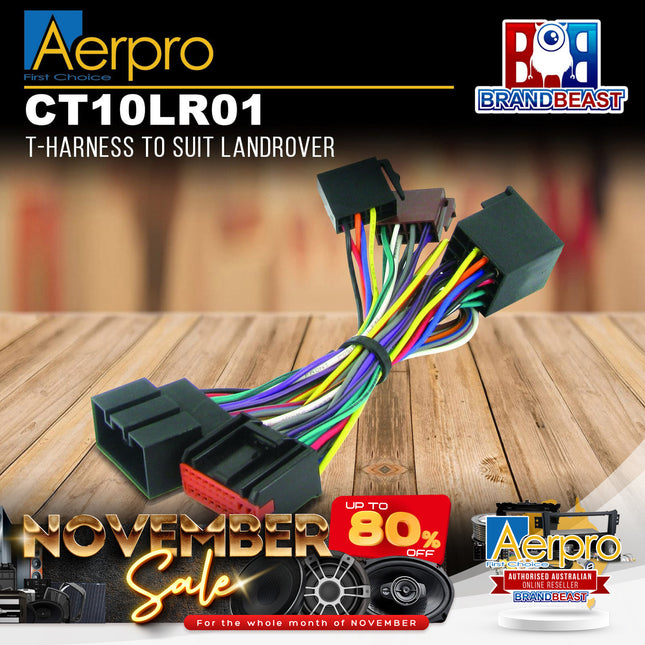 Aerpro CT10LR01 T-Harness to Suit Landrover