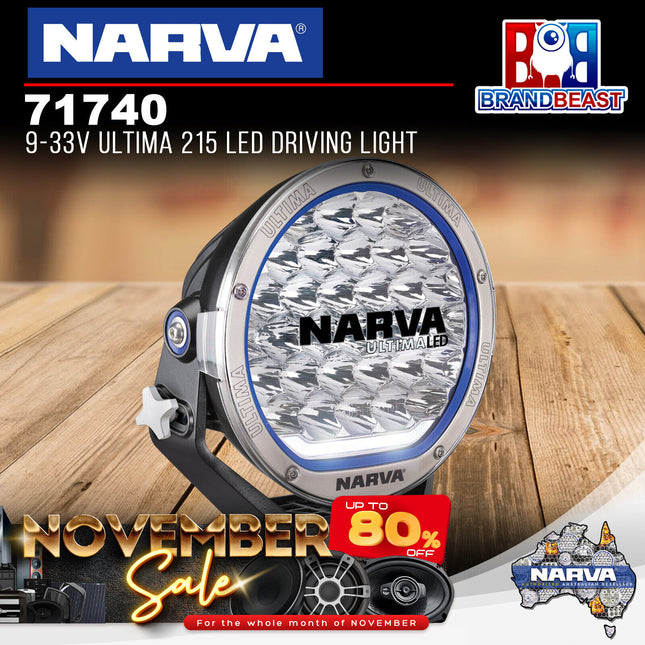 Narva 71740 9-33V Ultima 215 LED Driving Light