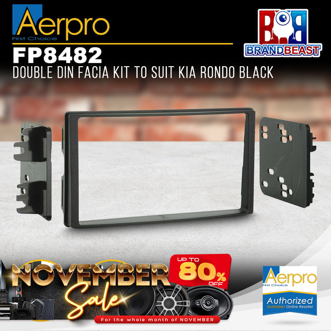 Aerpro FP8482 Double DIN Facia Kit to Suit Kia Rondo