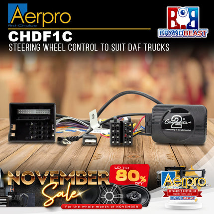 Aerpro CHDF1C Steering Wheel Control to Suit DAF Trucks