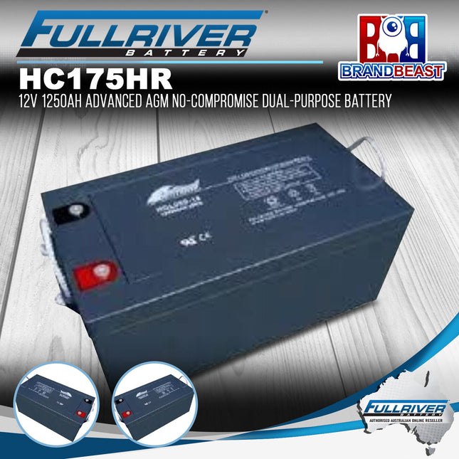 Fullriver HC175HR (N150 Heat Resis) 12V 1250Ah Advanced AGM Dual-Purpose Battery