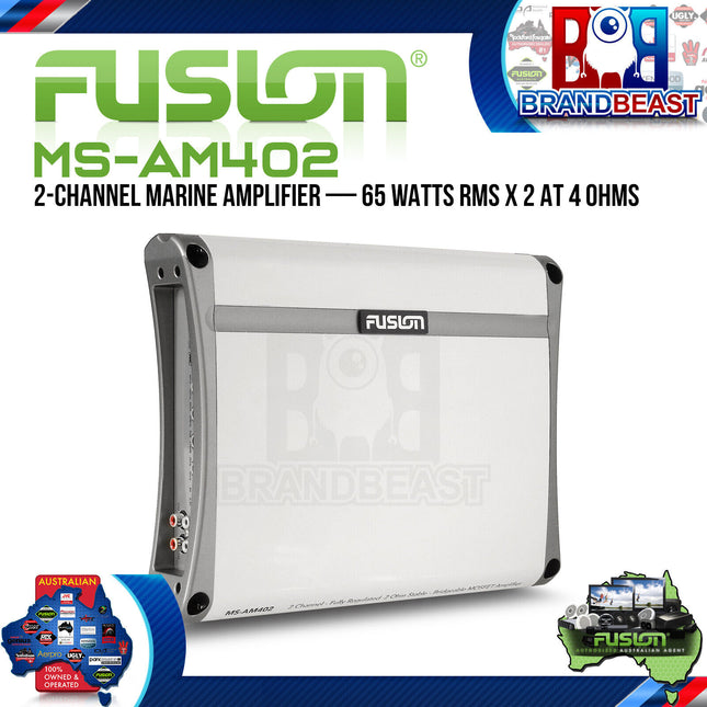 Fusion MS-AM402 2 Channel Marine Amplifier