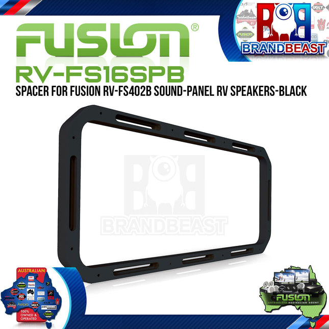 Fusion RV-FS16SPB 16mm Black Sound Panel Mounting Spacer