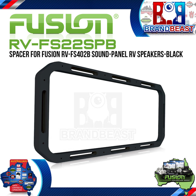 Fusion RV-FS22SPB 22mm Black Sound Panel Mounting Spacer