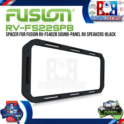 Fusion RV-FS22SPB 22mm Black Sound Panel Mounting Spacer