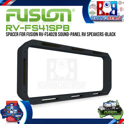 Fusion RV-FS41SPB 41mm Black Sound Panel Mounting Spacer