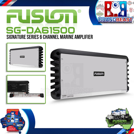 Fusion SG-DA61500 Signature Series 6 Channel Marine Amplifier