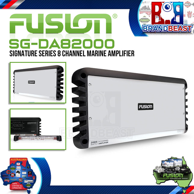 Fusion SG-DA82000 Signature Series 8 Channel Marine Amplifier