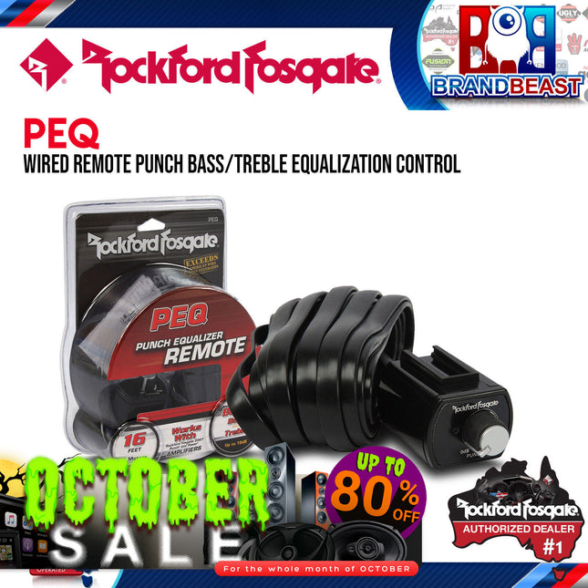 Rockford Fosgate PEQ Remote Punch EQ (2007+ Amps)