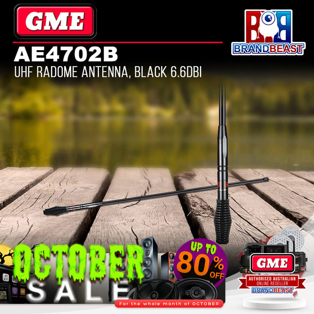 GME AE4702B 1060mm Radome Antenna (6.6dbi Gain) - Black