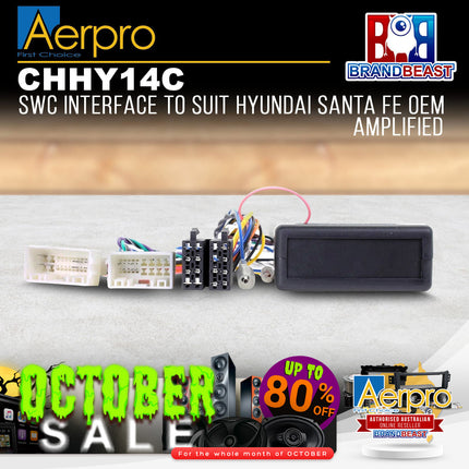 Aerpro CHHY14C Steering Wheel Control Interface to Suit Hyundai Santa Fe