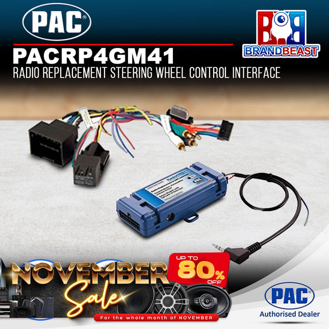 PAC RP4GM41 RadioPRO4 Radio Replacement Interface to Suit Holden 2010-2017
