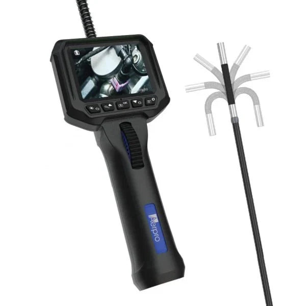 Aerpro G9130HD - 2-Way Articulating Borescope HD 1080p Inspection Camera