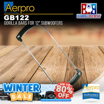 Aerpro GB122 Gorilla Bars for 12" Subwoofers