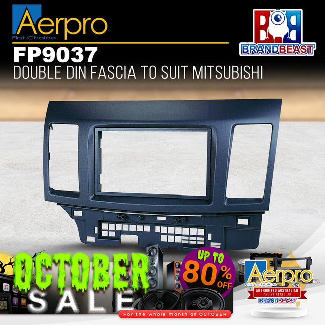Aerpro FP9037 Double DIN Facia Kit Suit Mitsubishi Lancer CJ 2007 - 2013