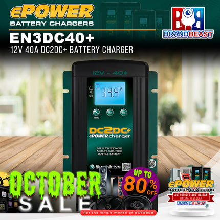 Enerdrive ePOWER EN3DC40+ 12V 40A DC2DC+ Battery Charger