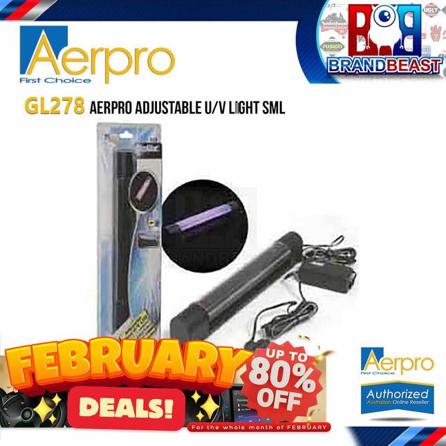 Aerpro GL278 Adjustable U/V Light SML