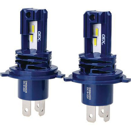OEX GLX08H7V2 H7 LED Headlight Bulb 12/24V V2 3600Lm 6000K (Pair)