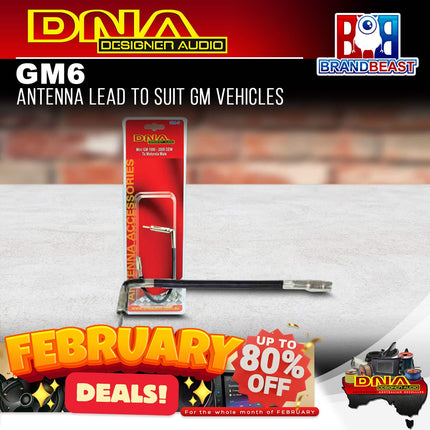 DNA GM-6 Antenna Lead To Suit GM Vehicles