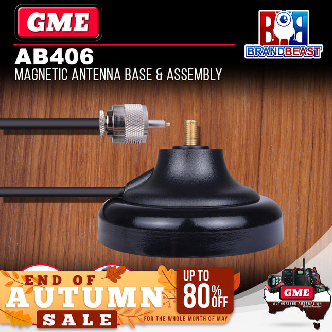 GME AB406 Magnetic Antenna Base