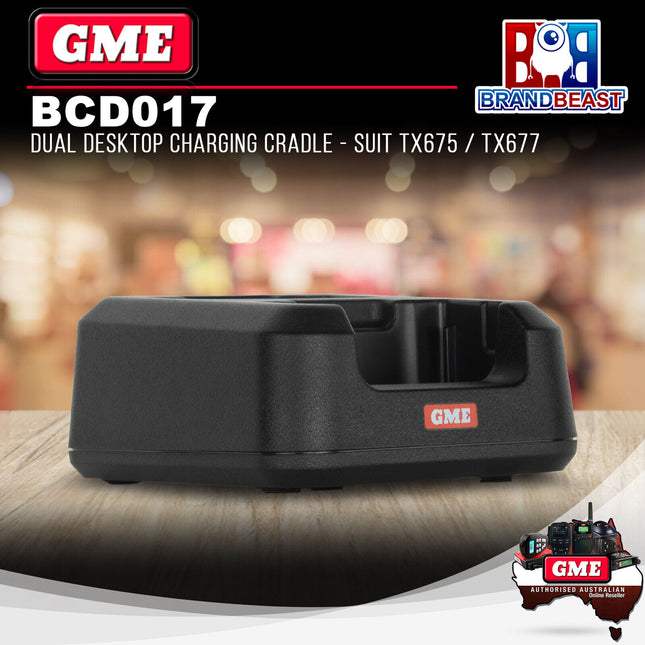 GME BCD017 Desktop Dual Charging Cradle